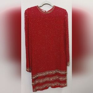 Vintage beaded dress